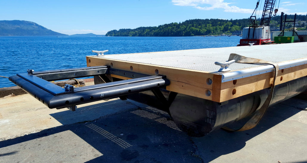 Steel Pontoon Docks - West Coast Floatation